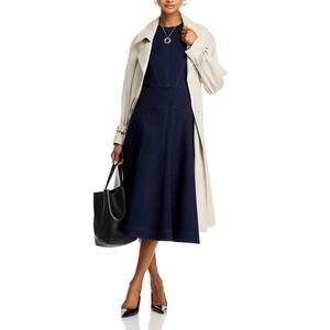 New Veronica Beard Denim Midi Dress, Size 6